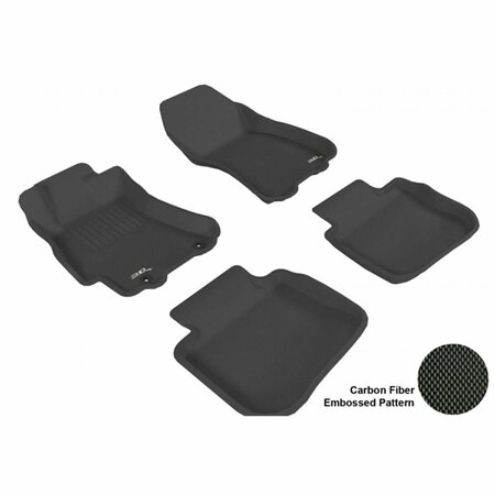 3D MAXPIDER SUBARU OUTBACK 2010-2014 KAGU BLACK R1 R2 Floor Mat L1SB00601509